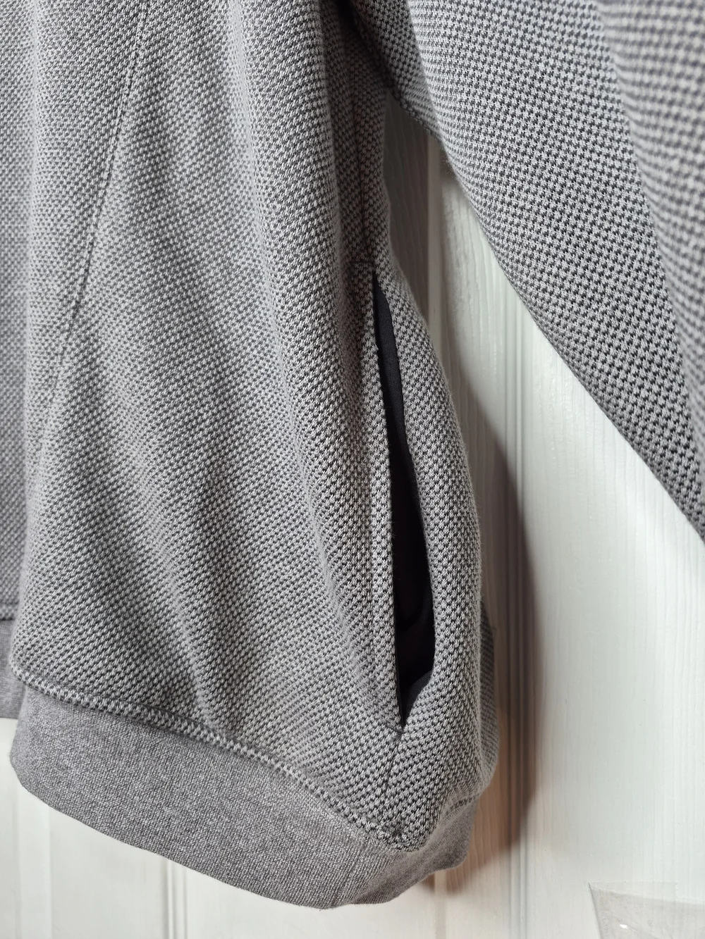 Pro Tour Men's Half-Zip Pullover Sweater - Gray Xl